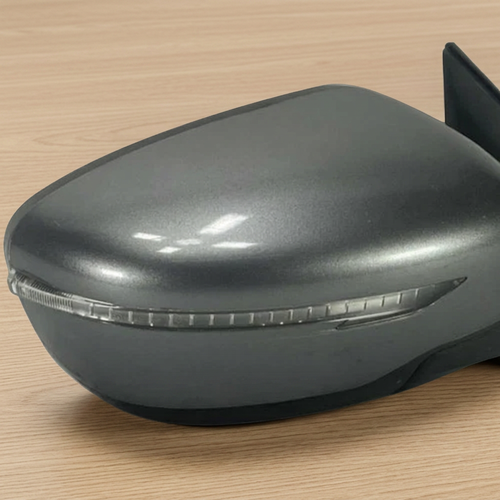 2014-2020 Nissan Rogue Right Passenger RH Side View Power Mirror Door Gray Oem - Image 8