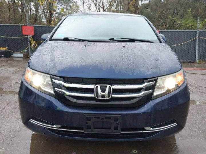 2014-2017 Honda Odyssey RH Passenger Side View Mirror Door W/Camera EX SE Blue - Image 6