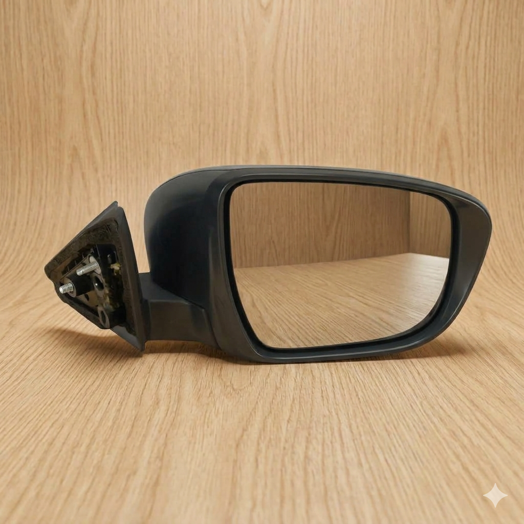 2014-2020 Nissan Rogue Right Passenger RH Side View Power Mirror Door Gray Oem - Image 6